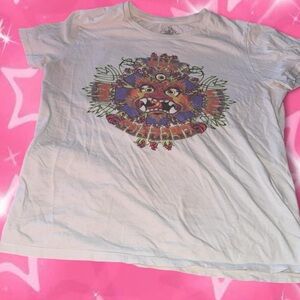 Graphic Short Sleeve Tee - Cream